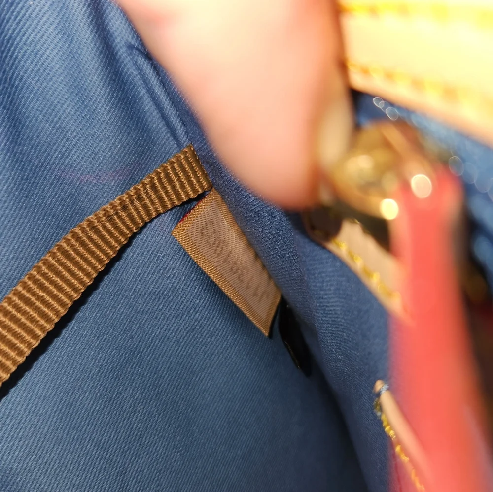 Dooney & Bourke Blue Patent Leather Tote Bag - Picture 10 of 10